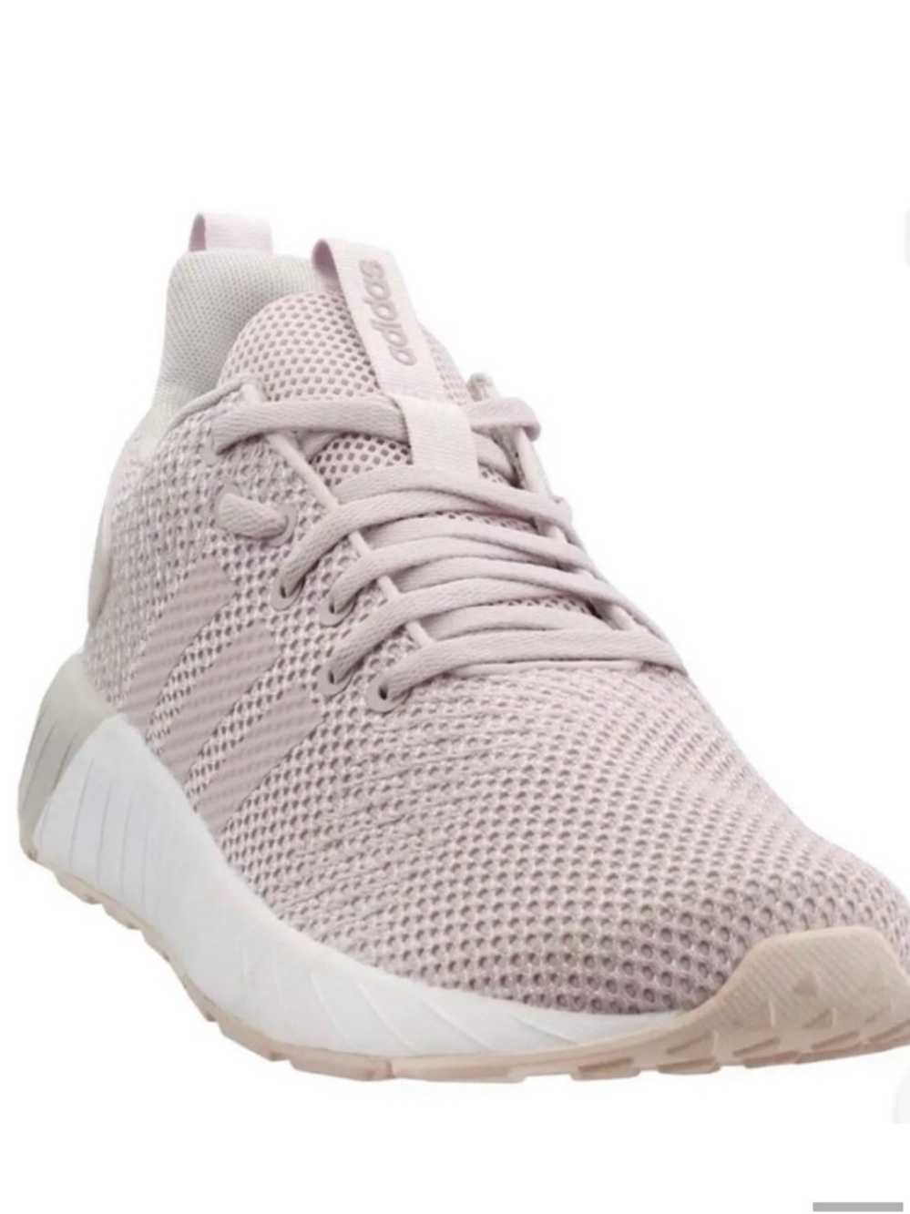 Adidas Cloudfoam Questar Women’s Size 11 White Running Sneakers Orchid Tint
